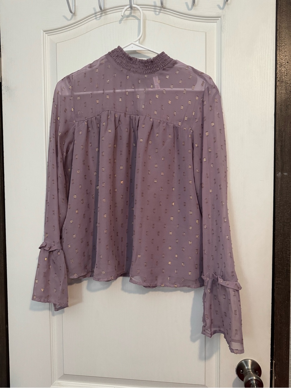Lavender Fairycore Blouse